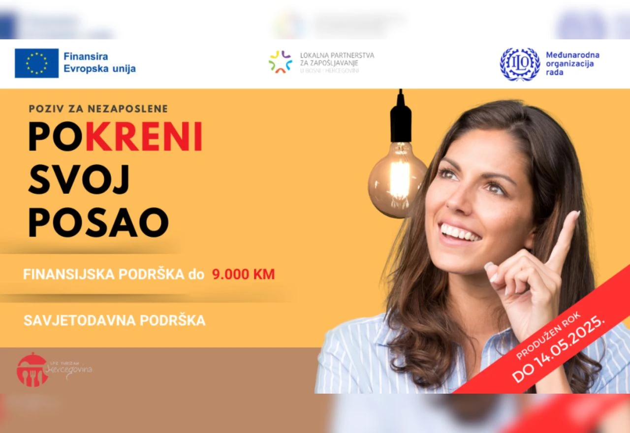 Hercegovci imaju priliku razviti vlastiti posao uz financijsku i savjetodavnu podršku
