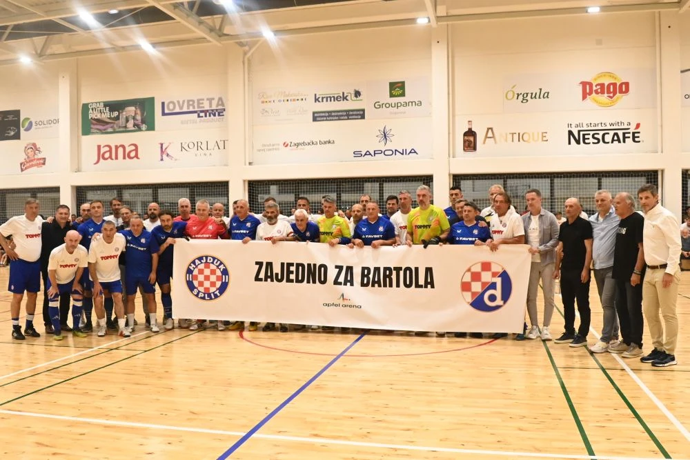 Veterani Hajduka i Dinama igrali za reprezentativca BiH