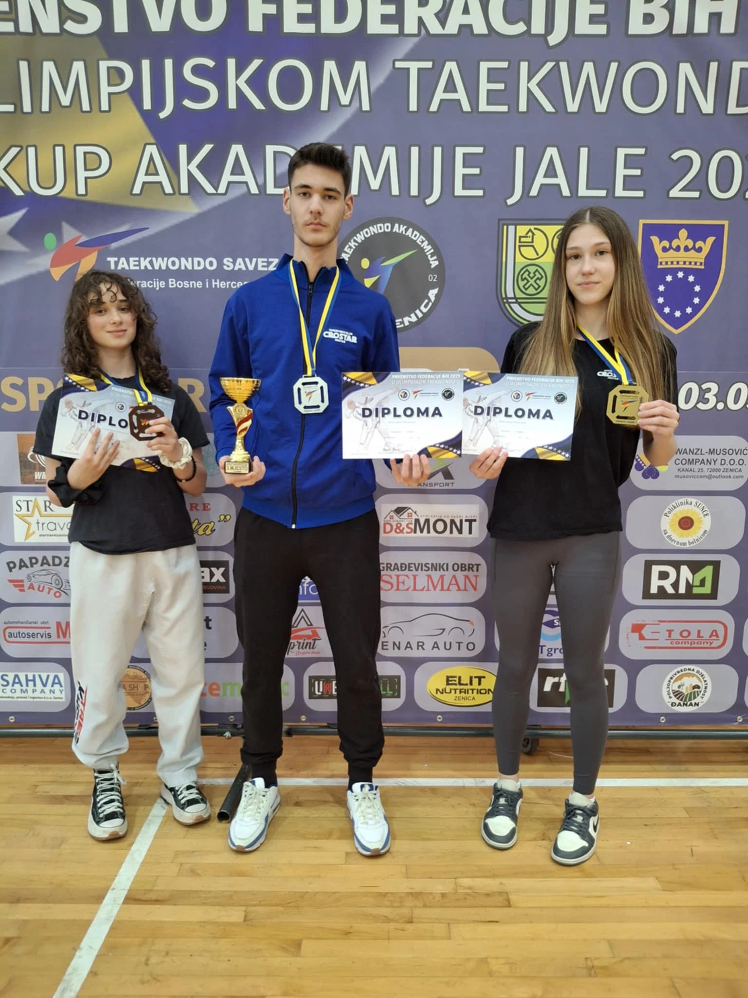 Aleksandra Čabrilo, Ivan Skoko i Lana Miljko