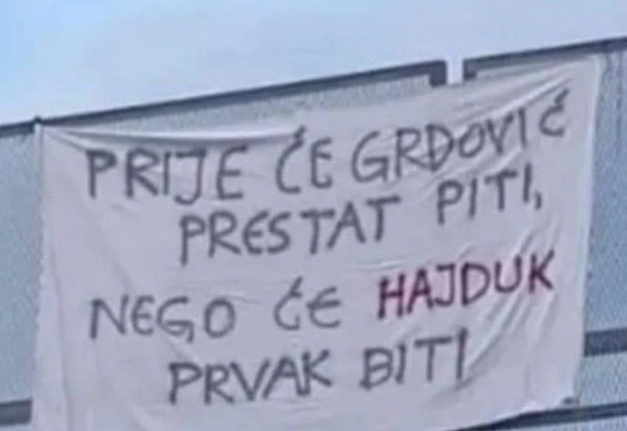 Dinamo srušio Hajduk, navijači poručili: ''Prije će Grdović prestati piti…''