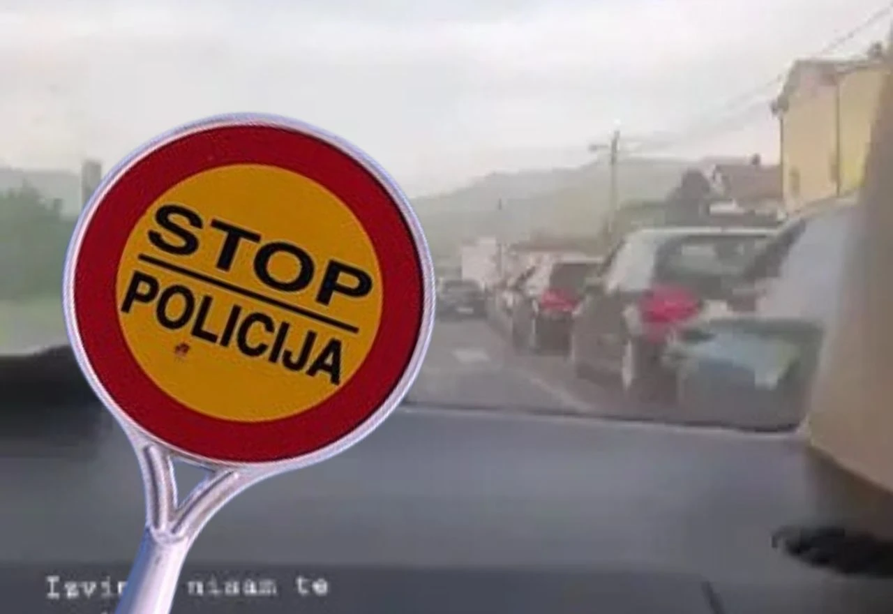 Policija identificirala i sankcionirala vozača s M-17 u Mostaru