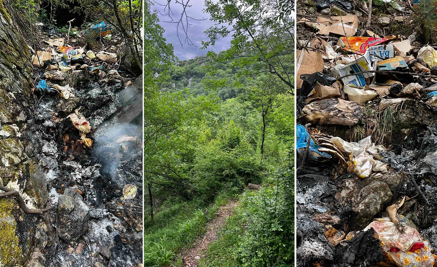 Užas u Bučićima: Gomila mesa ispod ceste, trideset metara od Neretve!