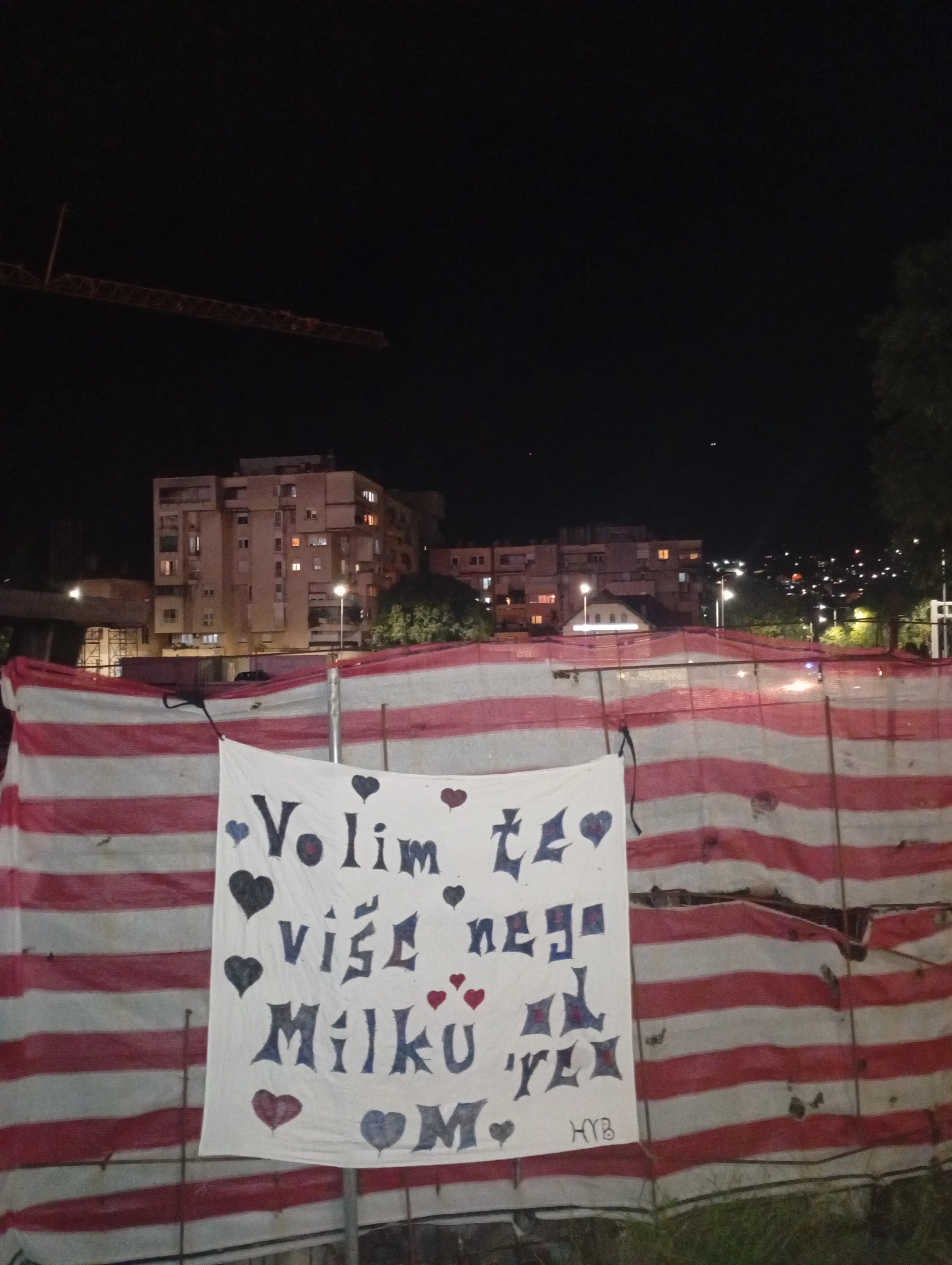 Neobična izjava ljubavi osvanula u Mostaru
