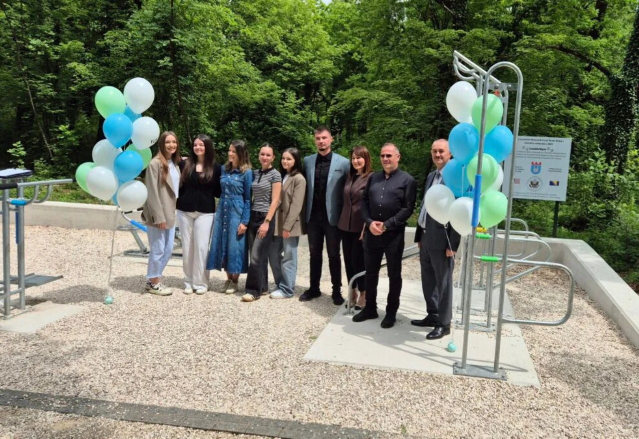 Srednjoškolci iz Širokog Brijega realizirali projekt vanjske teretane