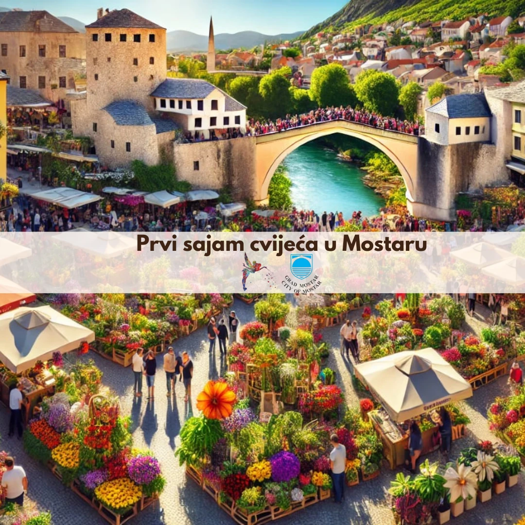 Prvi sajam cvijeća u Mostaru 10. i 11. svibnja u parku Zrinjevac