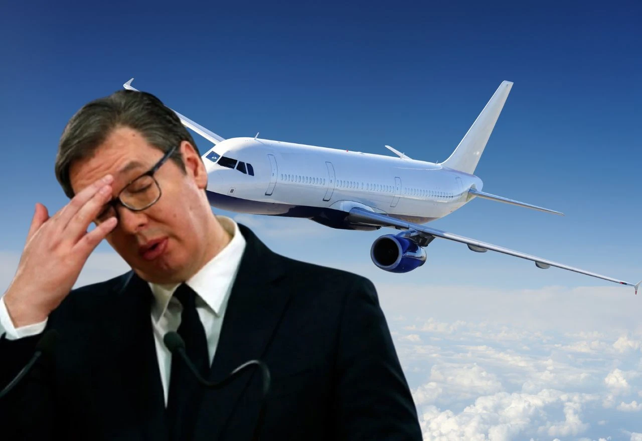 Vučićev zrakoplov prizemljen u Bakuu