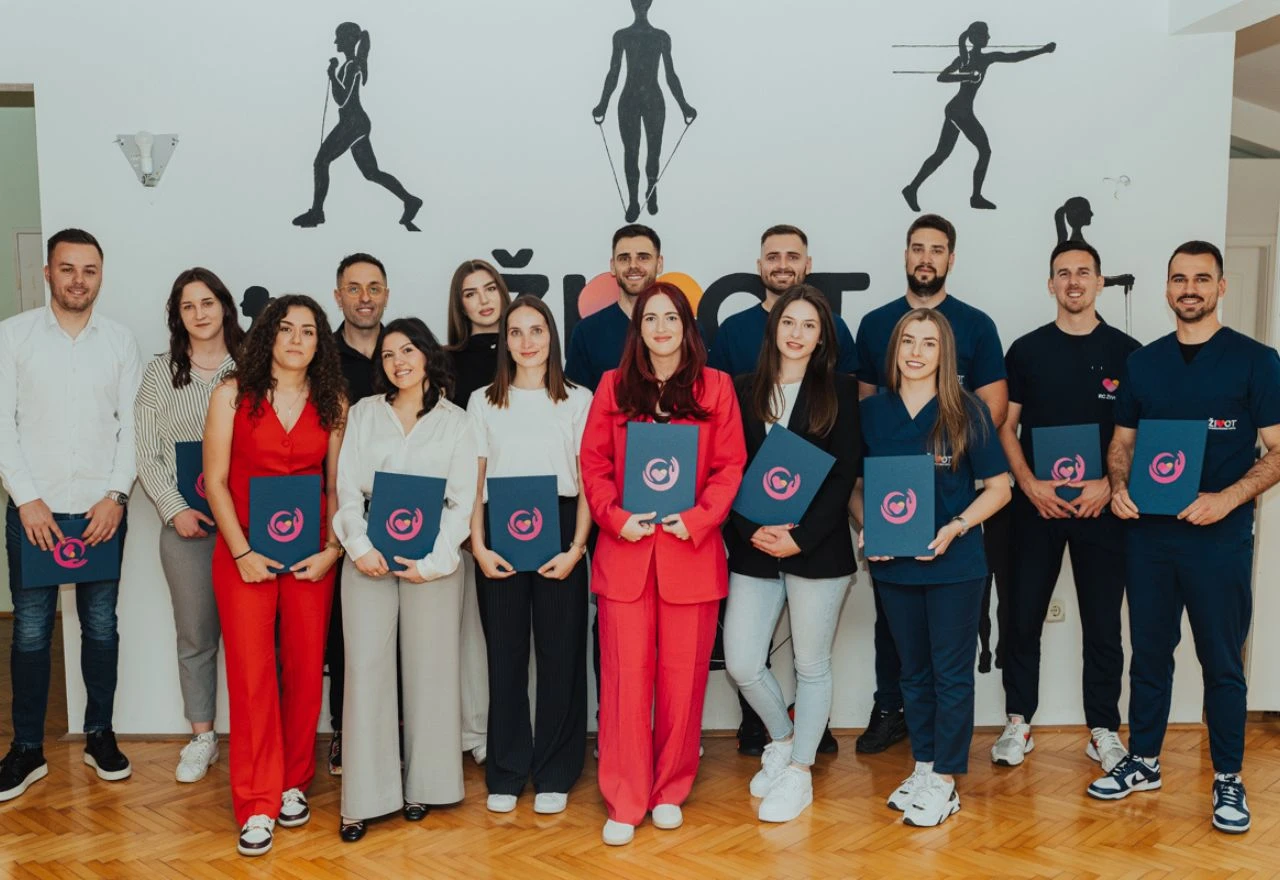 Prva generacija Akademije fizioterapije Život završila edukaciju