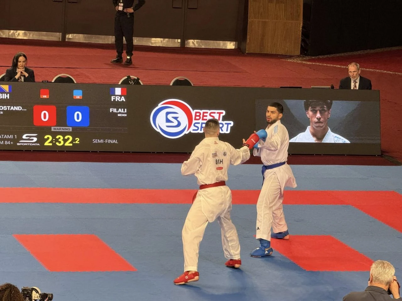 Anes Bostandžić u borbi za brončanu medalju na Europskom prvenstvu