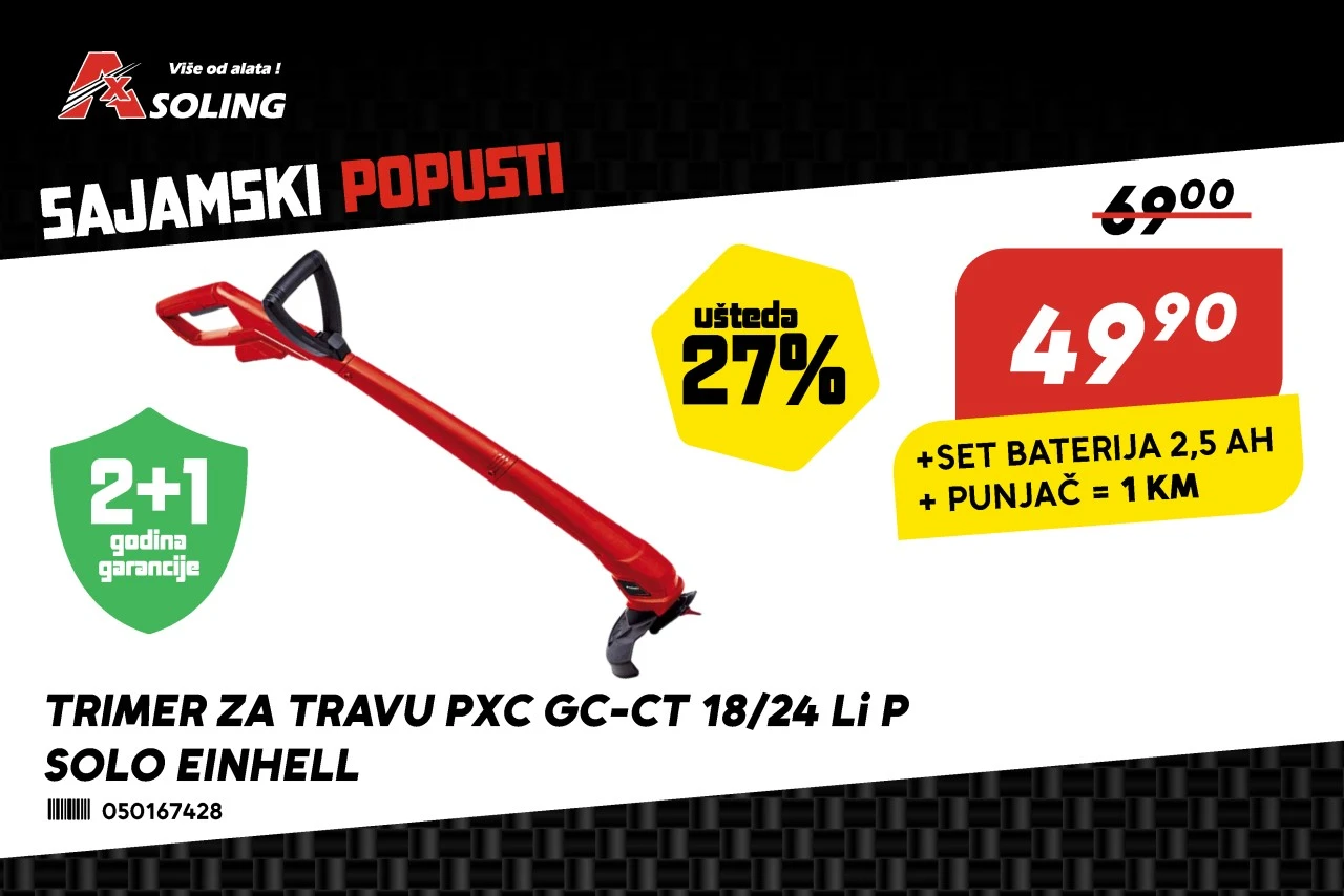 Najveći distributer alata u državi donosi proljetne sajamske popuste do 50 posto!