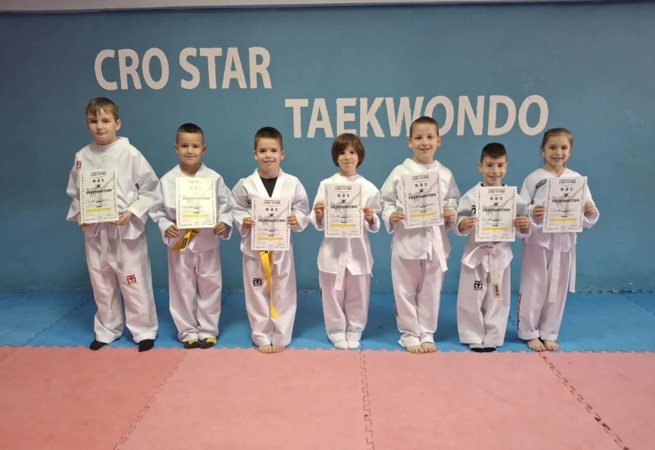 Uspješno polaganje pojaseva u Taekwondo klubu Cro Star Mostar