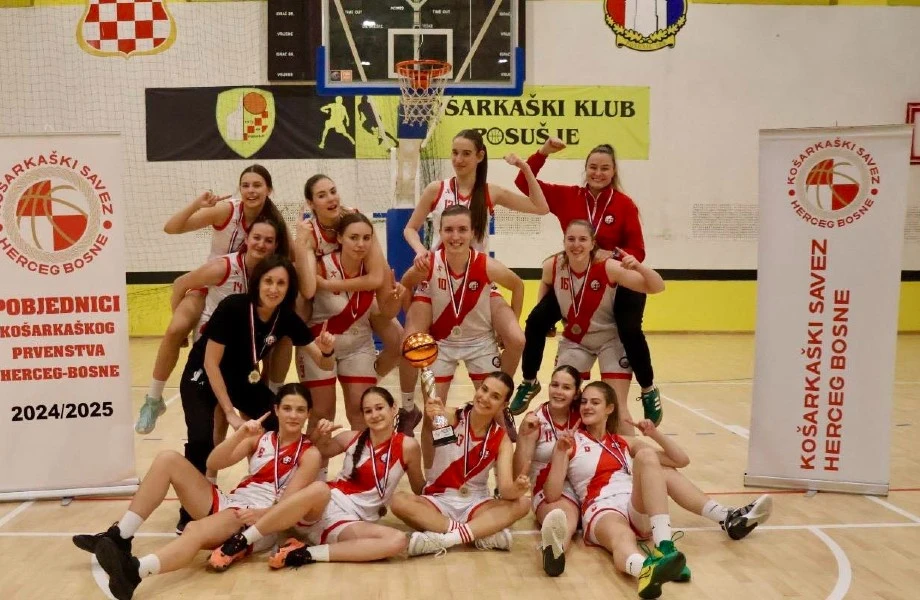 ŽKK Zrinjski 2010 uvjerljivo osvojio Ligu Herceg Bosne