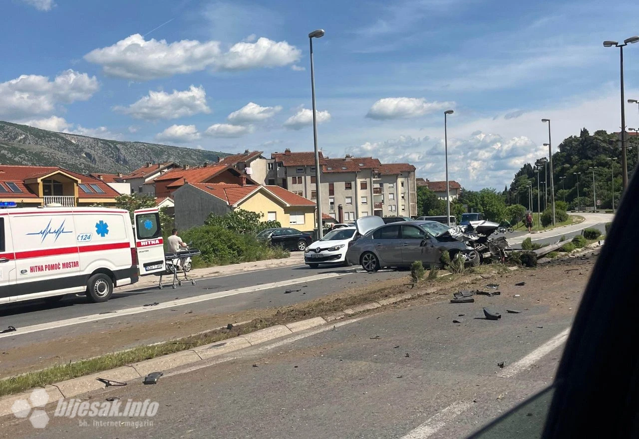 Prometna nesreća na Bulevaru