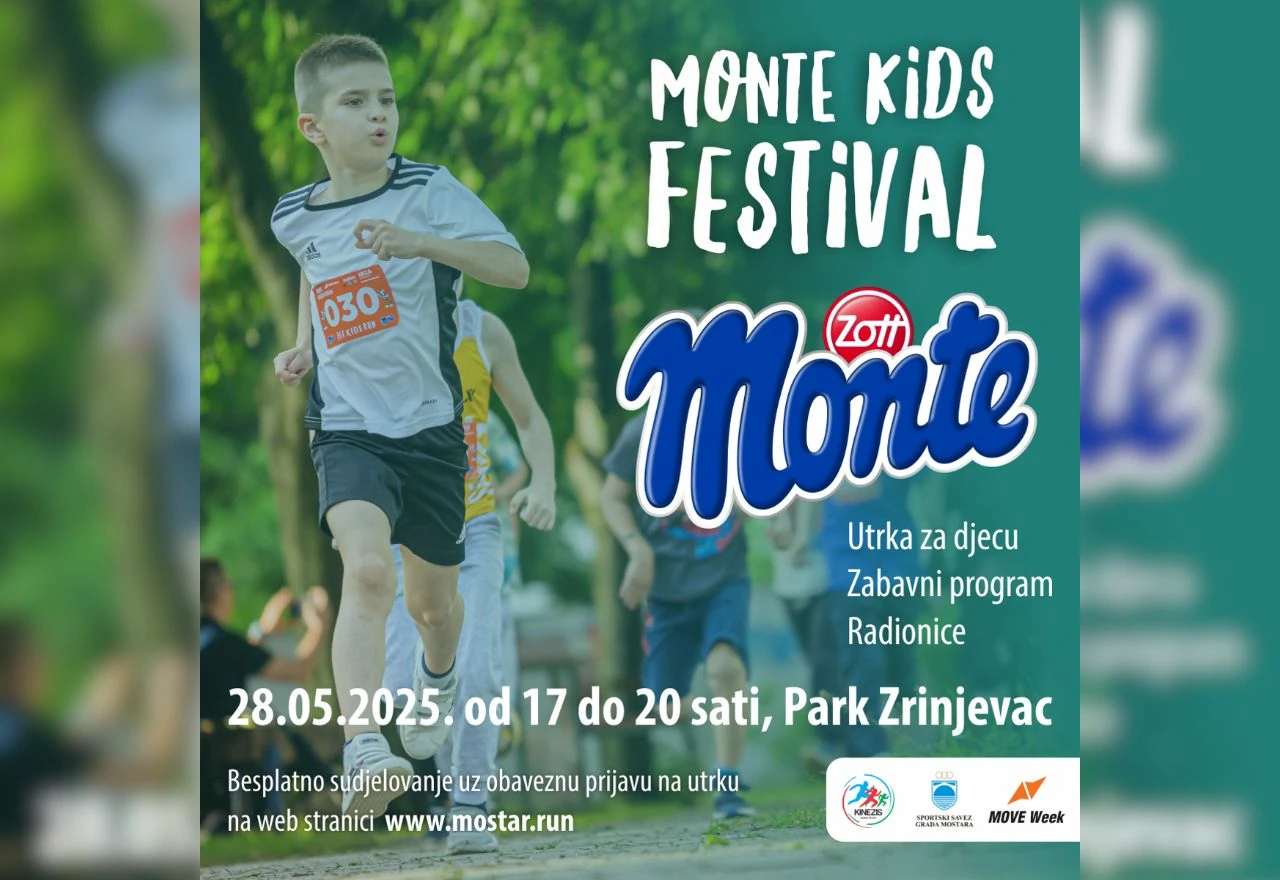 Monte festival za djecu uskoro u Mostaru
