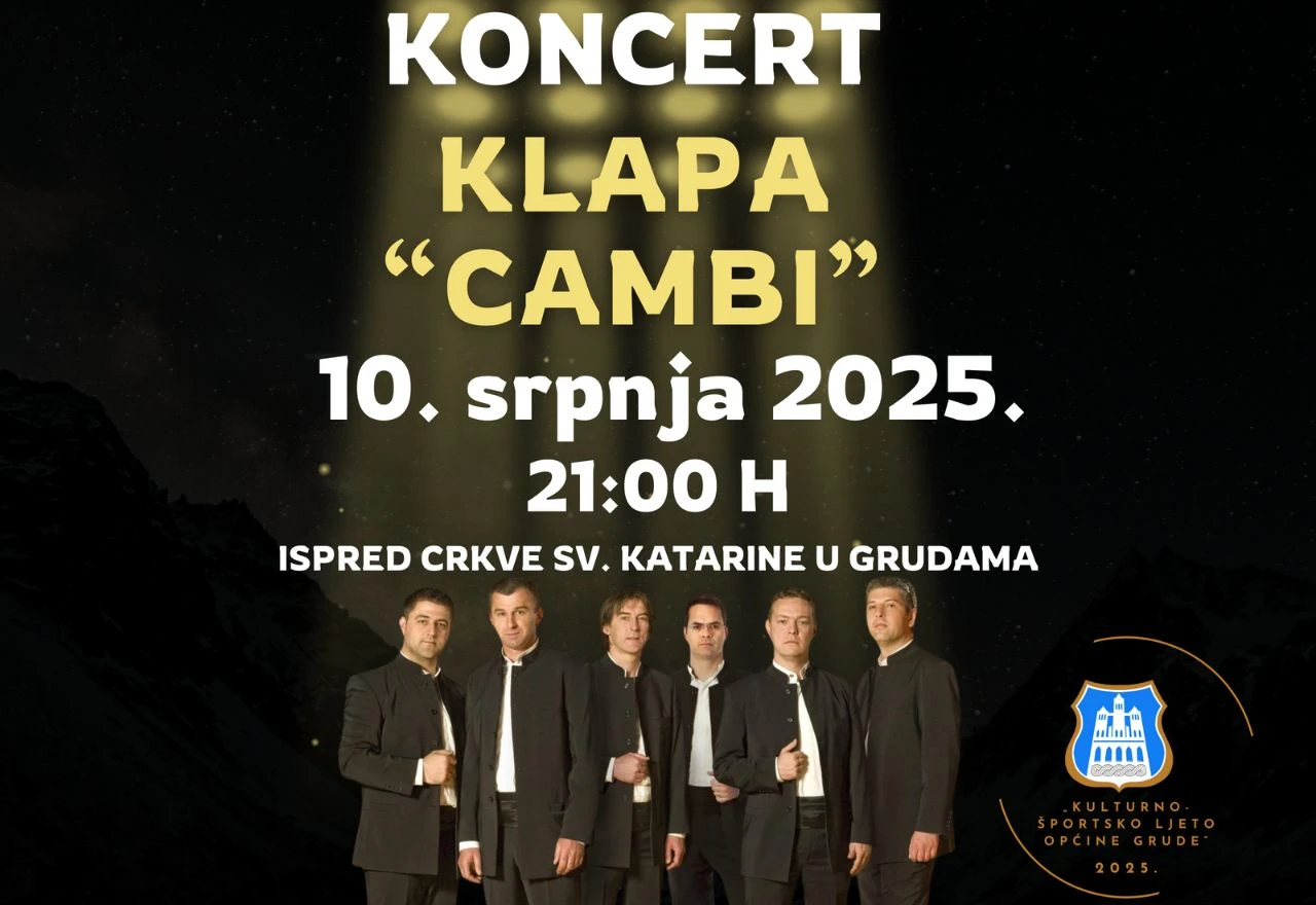 Koncert Klape Cambi u Grudama