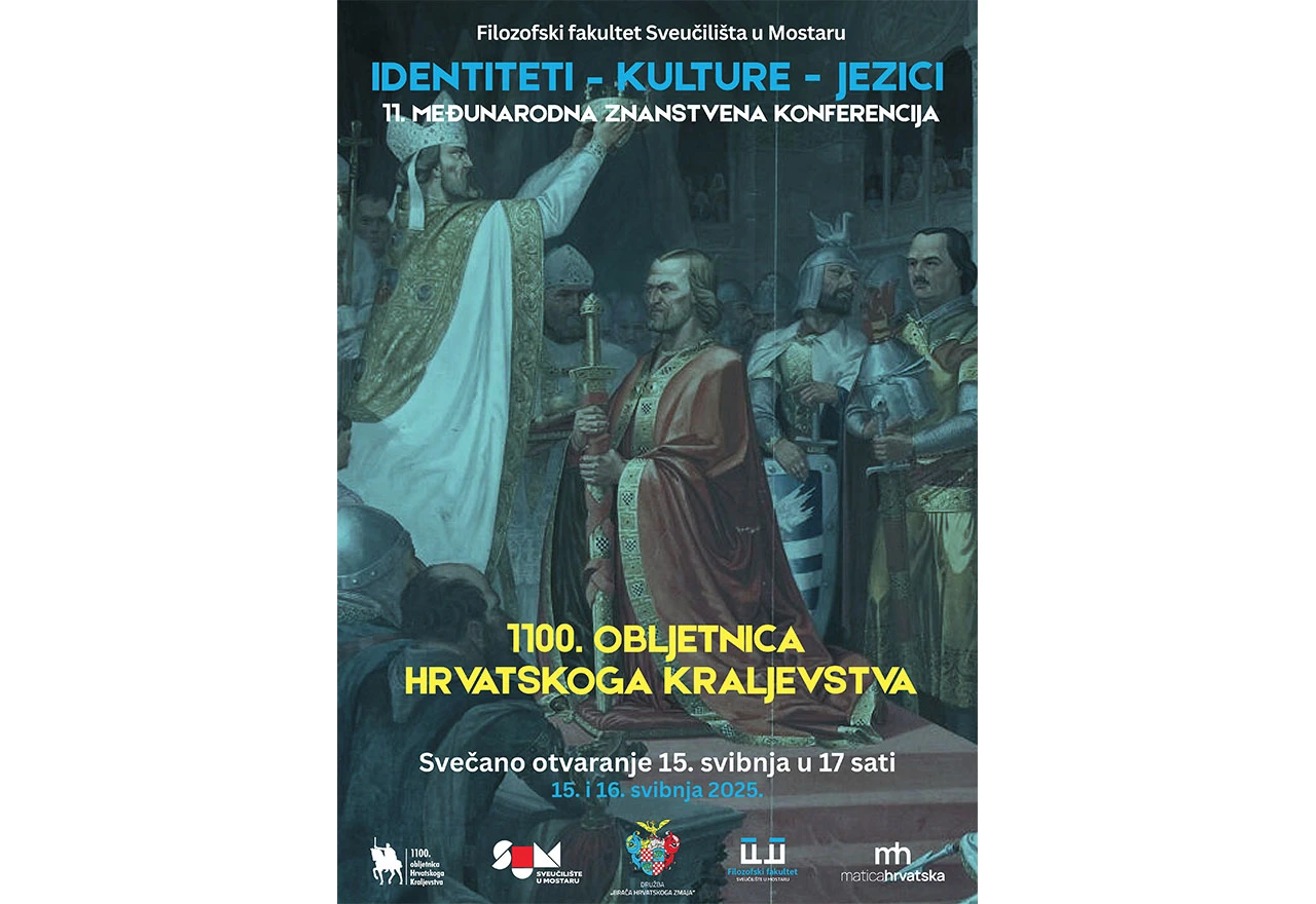 Međunarodna znanstvena konferencija Identiteti– Kulture – Jezici o temi 1100. obljetnica hrvatskoga kraljevstva