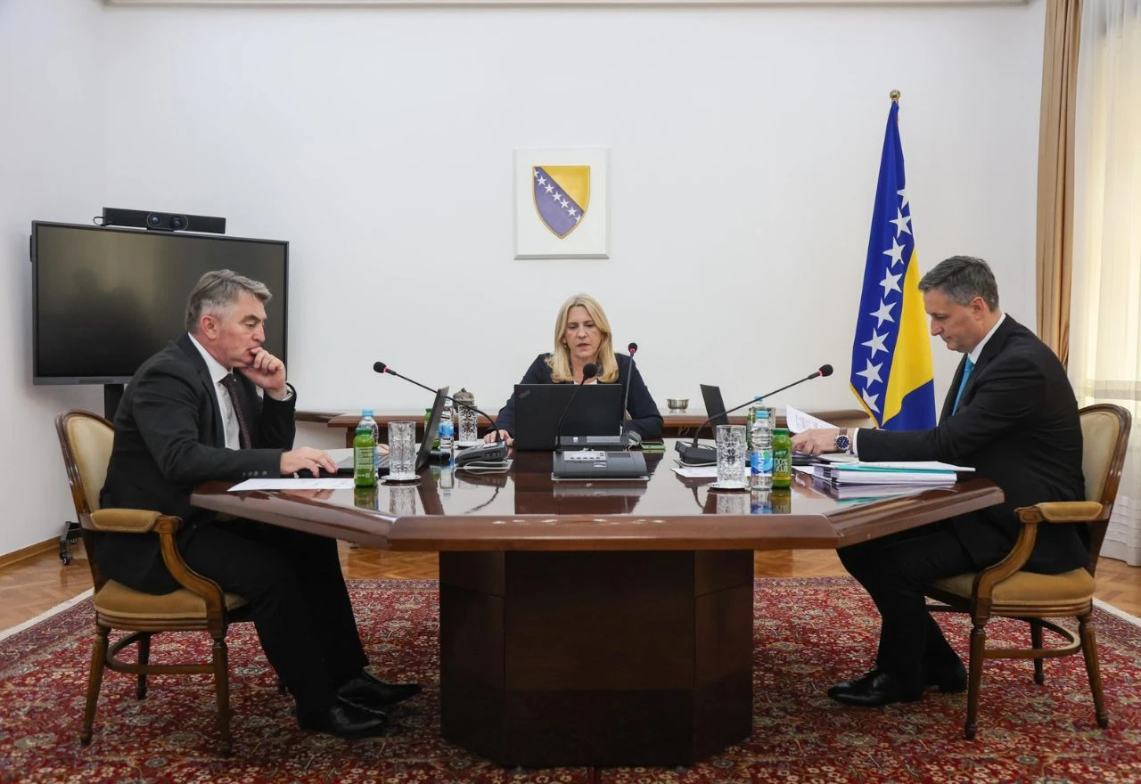 Predsjedništvo BiH odgodilo razmatranje Nacrta zakona o budžetu