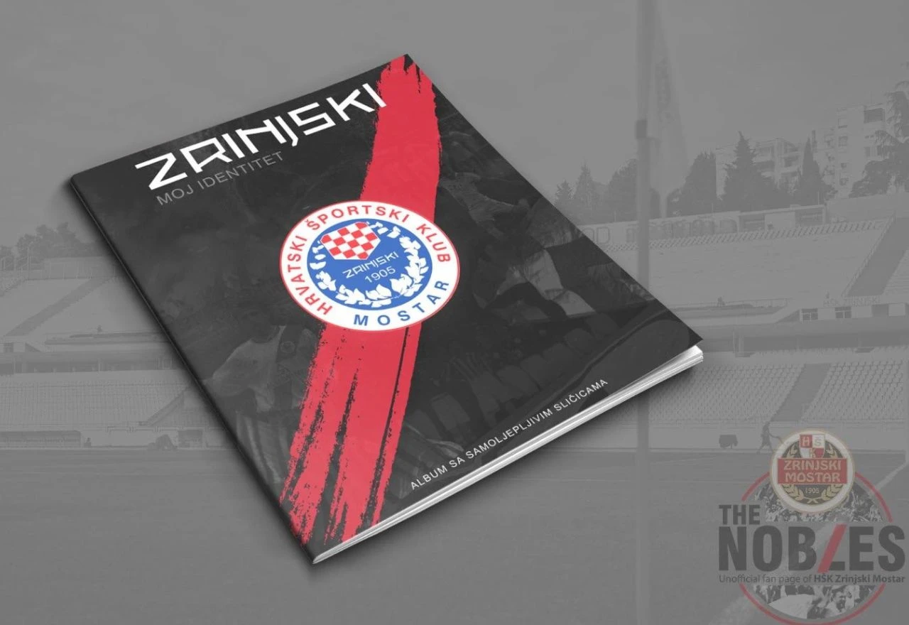 Navijači Zrinjskog predstavljaju album sa samoljepljivim sličicama