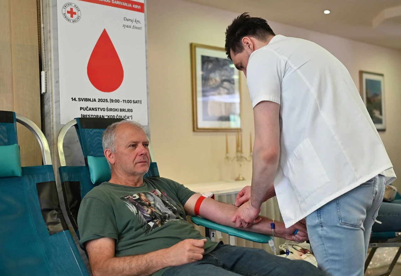 Foto | Humanost Širokobriježana pretočena u 43 doze krvi