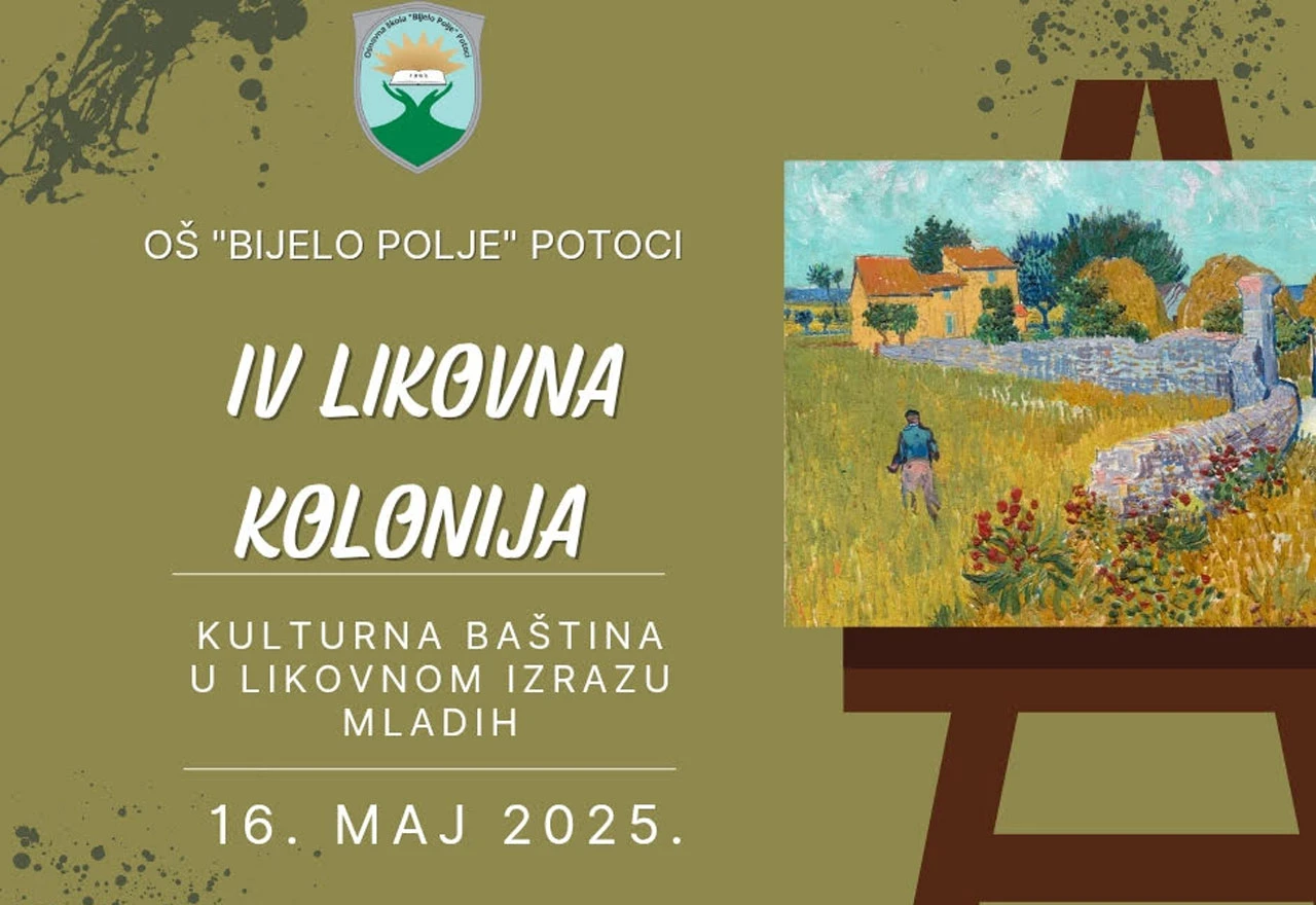 Četvrta likovna kolonija ''Kulturna baština u likovnom izrazu mladih'' u OŠ ''Bijelo Polje'', Potoci