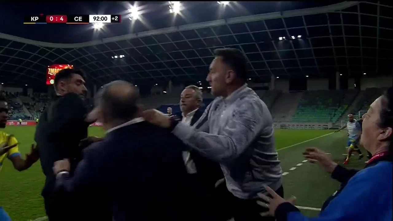 Tučnjava u finalu Kupa Slovenije