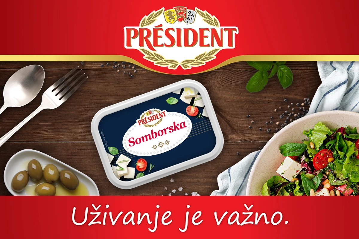 Savršen spoj okusa i svježine u proljetnoj salati uz Président Somborsku