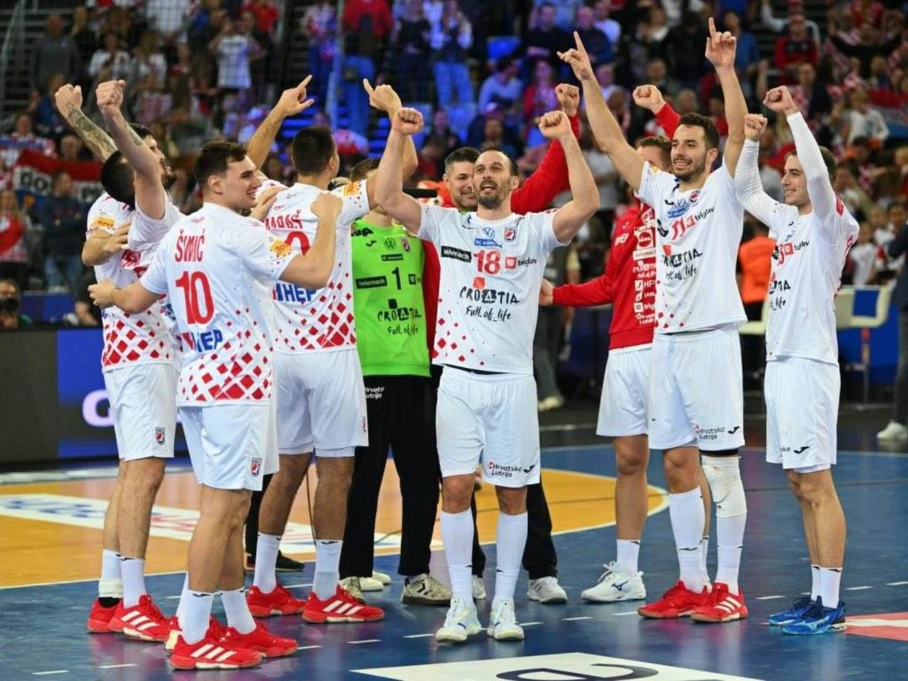 Hrvatski rukometaši protiv Švedske, Nizozemske i Gruzije
