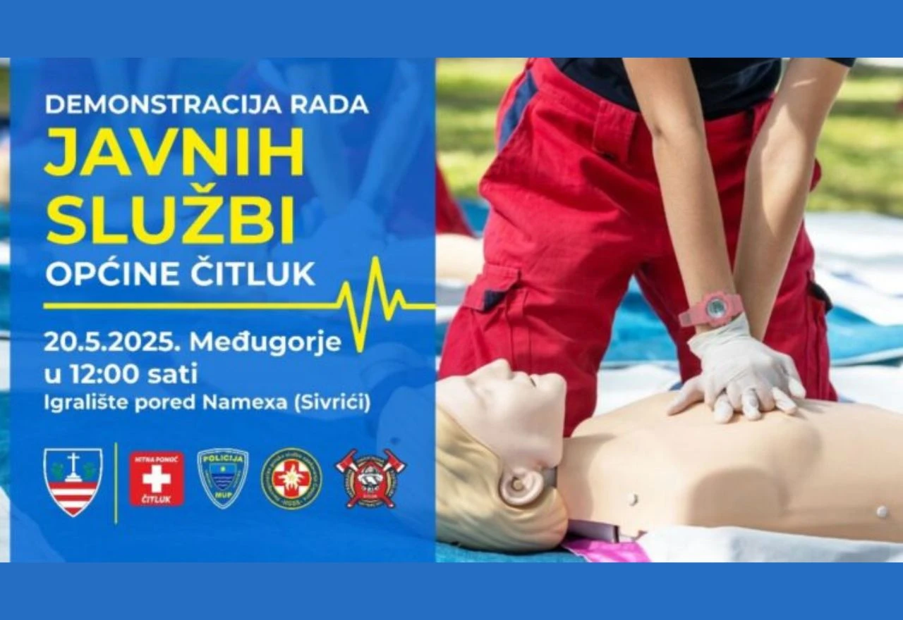 Demonstracije rada javnih službi općine Čitluk