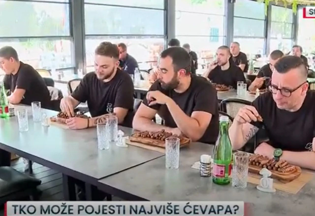 VIDEO | Ivan Vrdoljak pojeo 90 ćevapa i osvojio 1000 eura