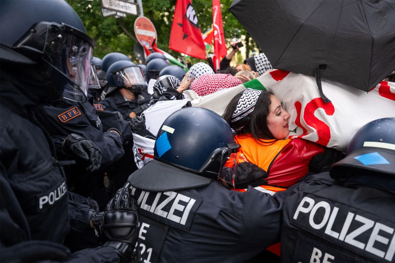 Neredi na godišnjici Nakbe u Berlinu: Povrijeđeni policajci i demonstranti