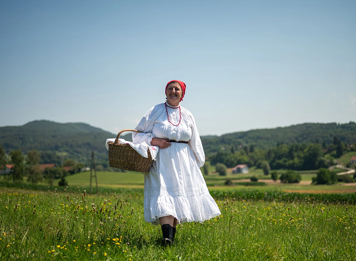 Žena u Zagorju