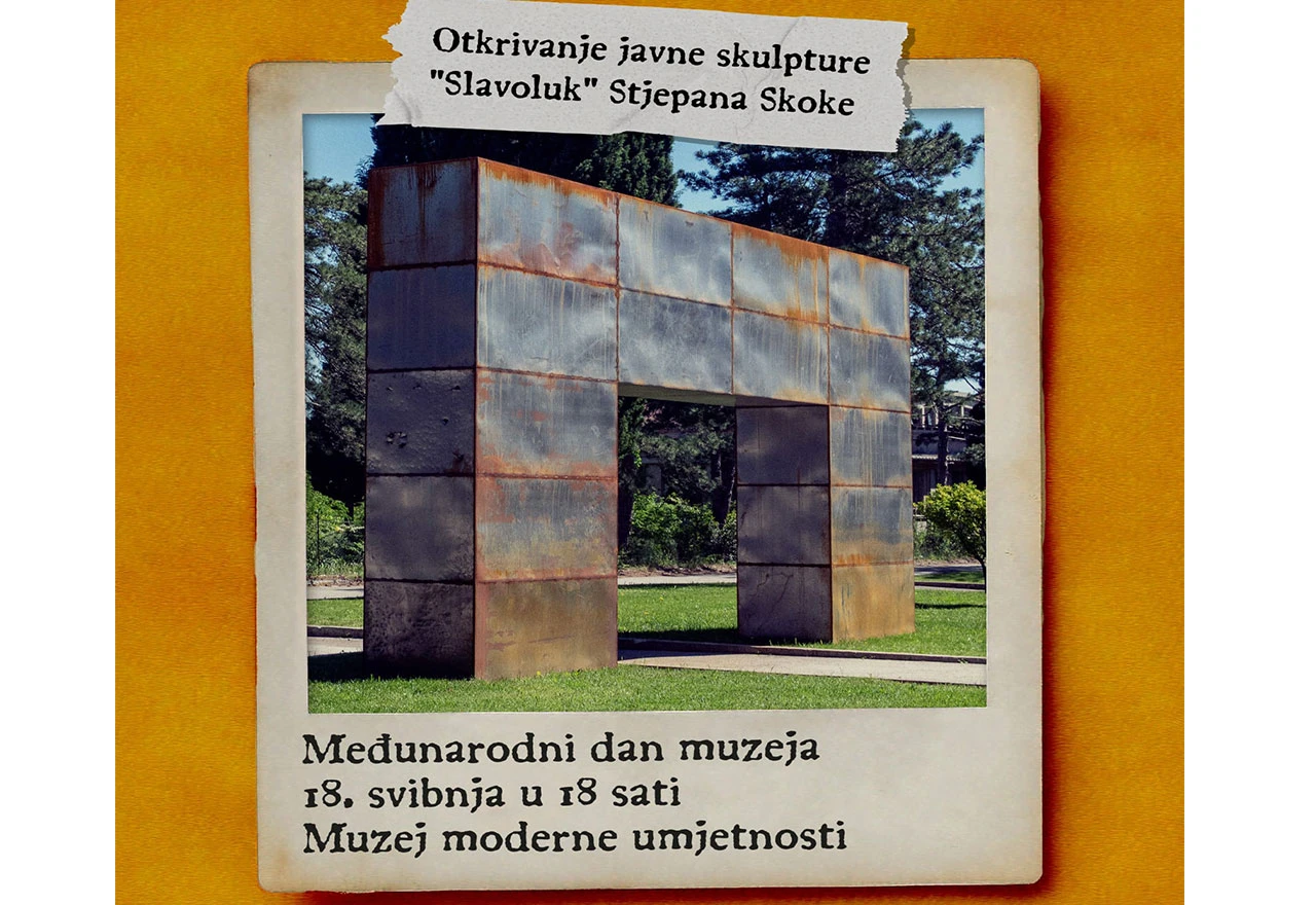 Svečano otkrivanje javne skulpture “Slavoluk” autora Stjepana Skoke