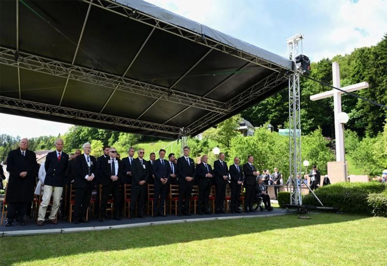 Izaslanstvo HNS-a BiH na komemoraciji u Zagrebu povodom 80. obljetnice Bleiburške tragedije
