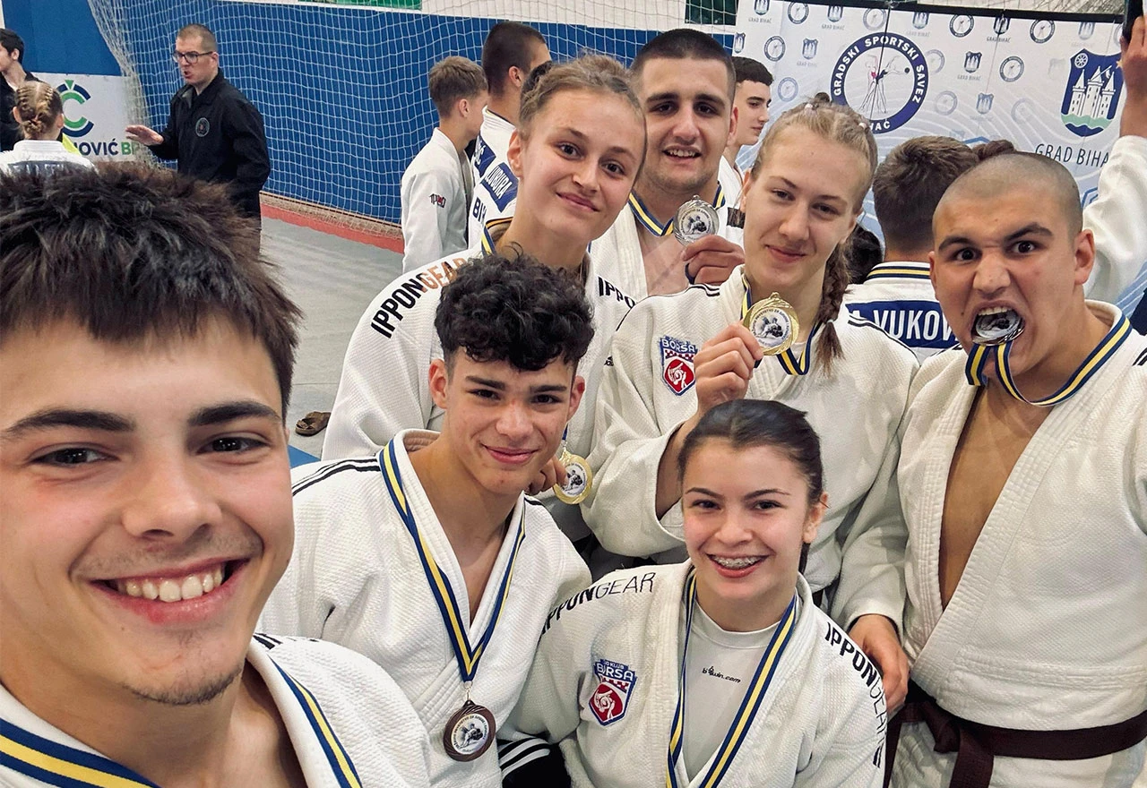 Borsini juniori viceprvaci BiH: Mostarski klub ponovno u vrhu državnog juda