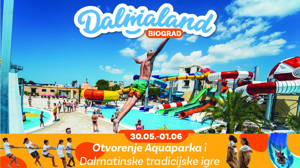Jedini tematsko vodeni park Dalmaland otvara vodeni dio inspiriran čarolijom i poviješću Dalmacije!