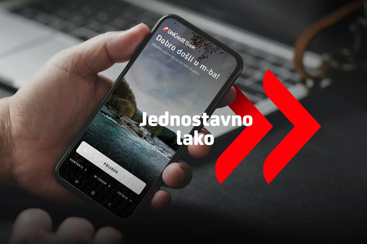 UniCredit Bank unaprijedila m-ba aplikaciju: Pristupačno digitalno bankarstvo za sve