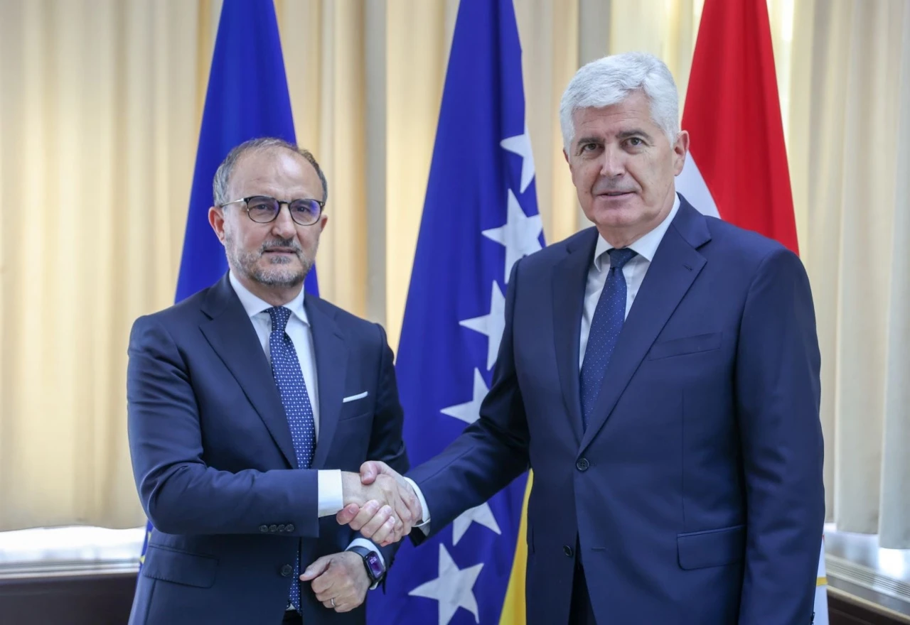 Čović sa Sorecom: Europska perspektiva BiH zahtijeva žurno prevladavanje blokada i prepreka