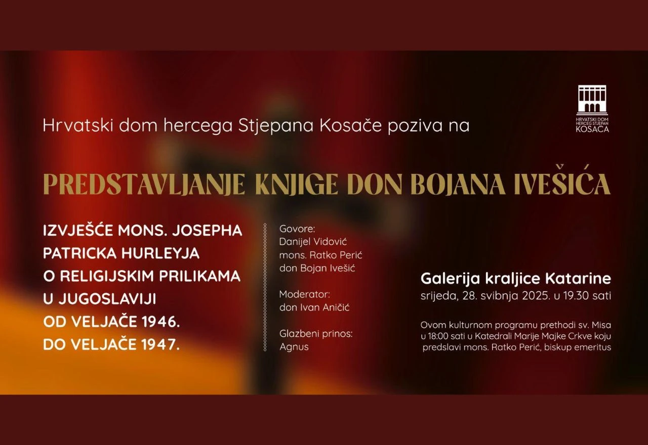 Dokumenti iz Vatikanskog arhiva po prvi put pred hercegovačkom publikom