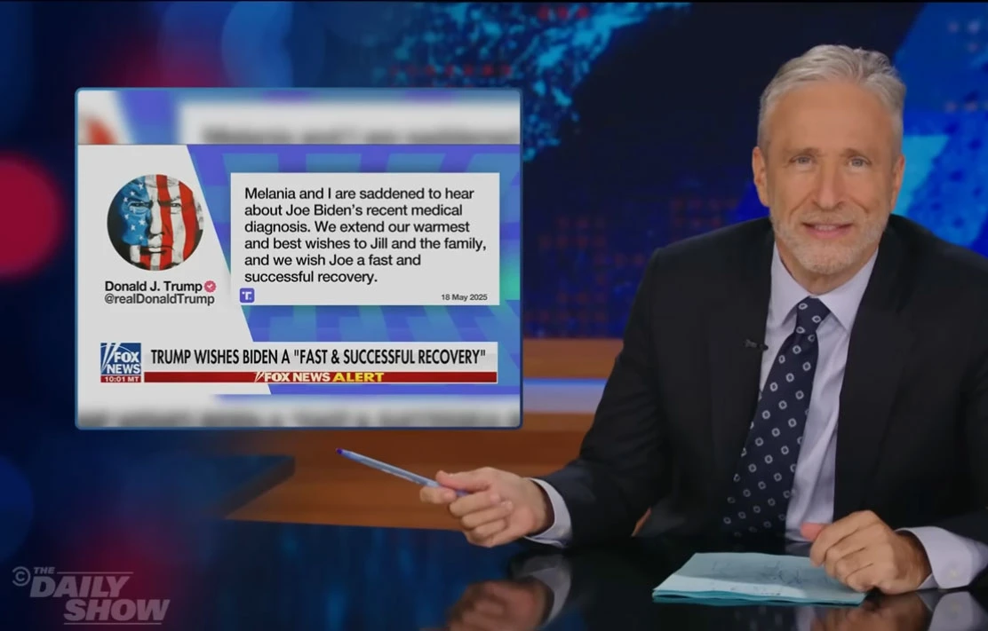 Jon Stewart: Trumpov odgovor na Bidenovu bolest zvuči kao da ga je pisao ChatGPT
