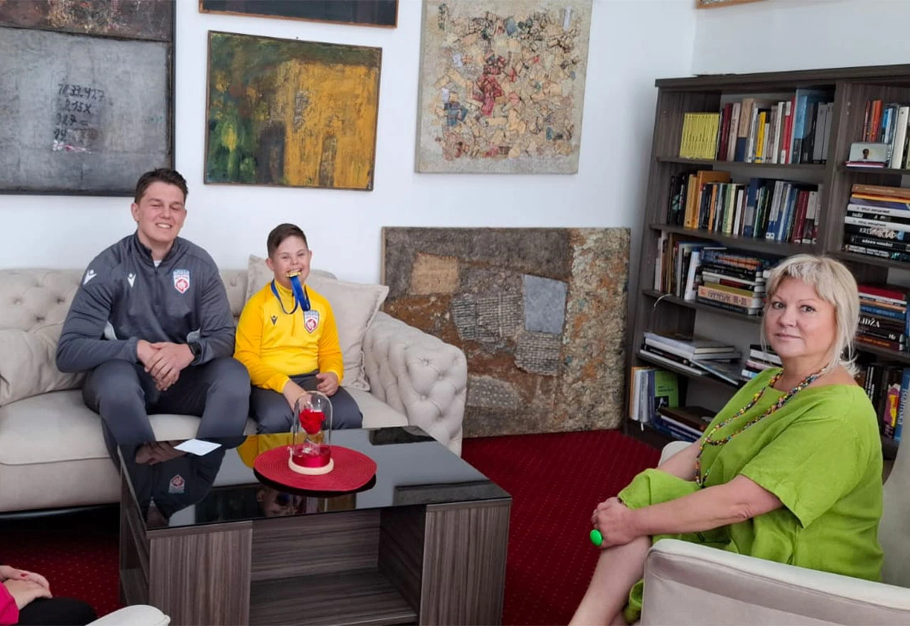 Mostarski sportski heroj imao prijem u Ministarstvu kulture i sporta