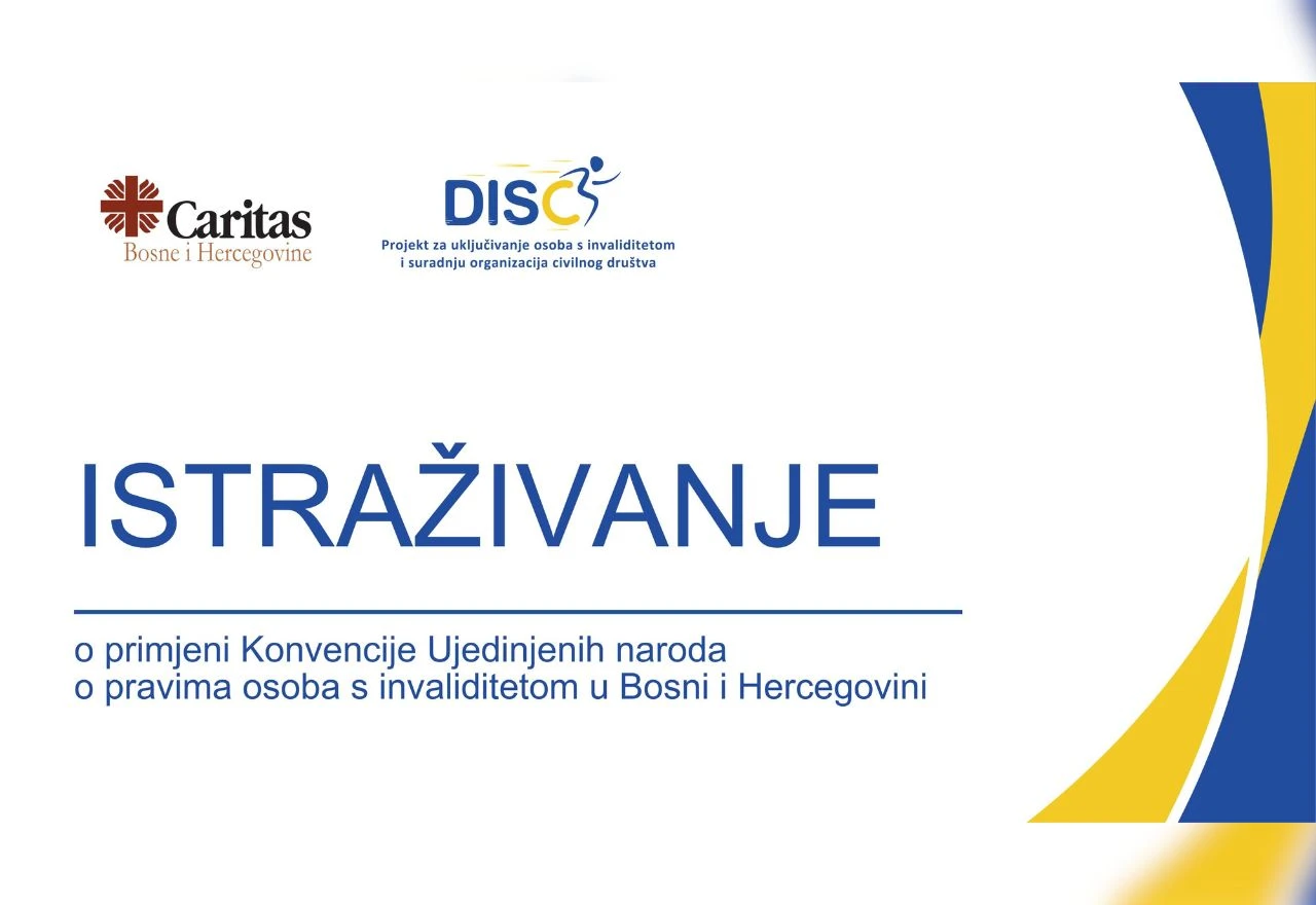 Istraživanje Caritasa: Prava osoba s invaliditetom u BiH i dalje zanemarena