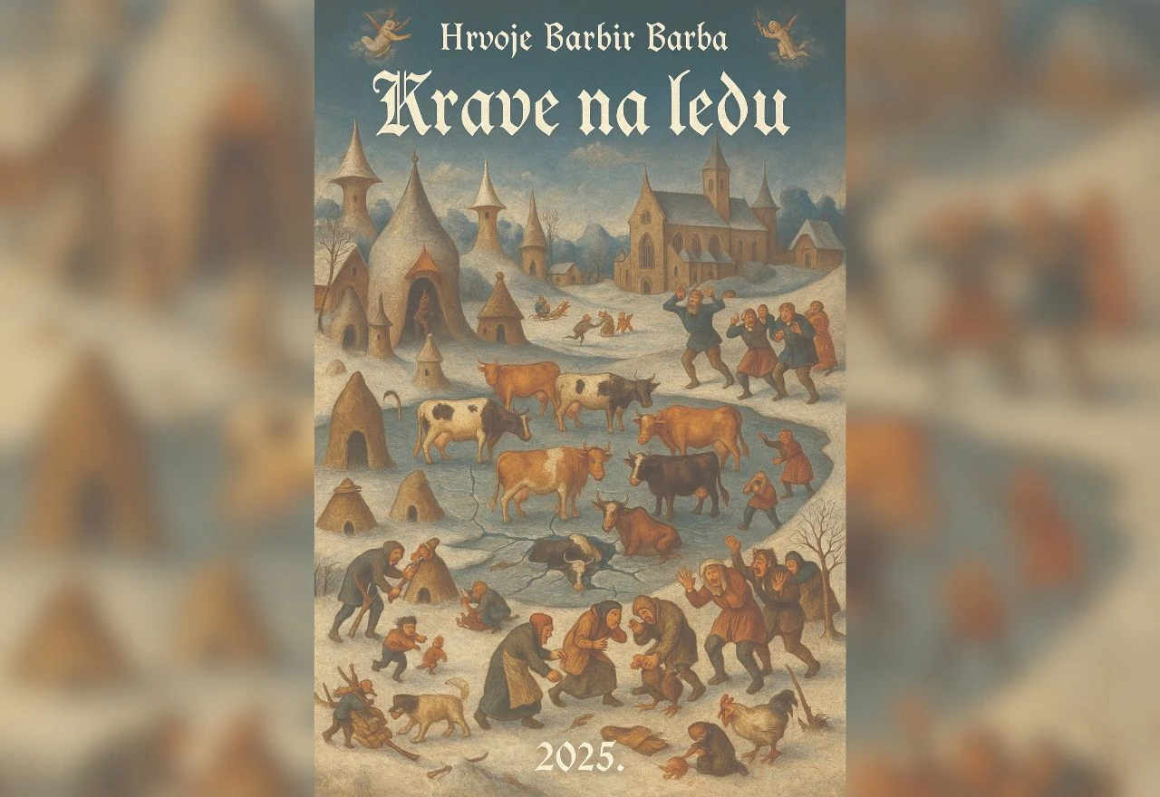 ''Krave na ledu'': Novi SF roman Hrvoja Barbira Barbe o umjetnoj inteligenciji