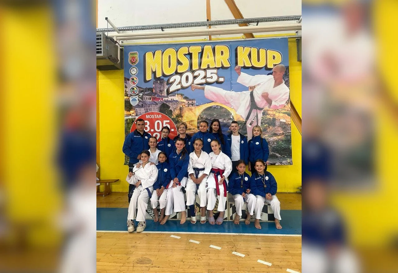 Karate klub Blagaj osvojio 11 medalja na 3. Mostar kupu