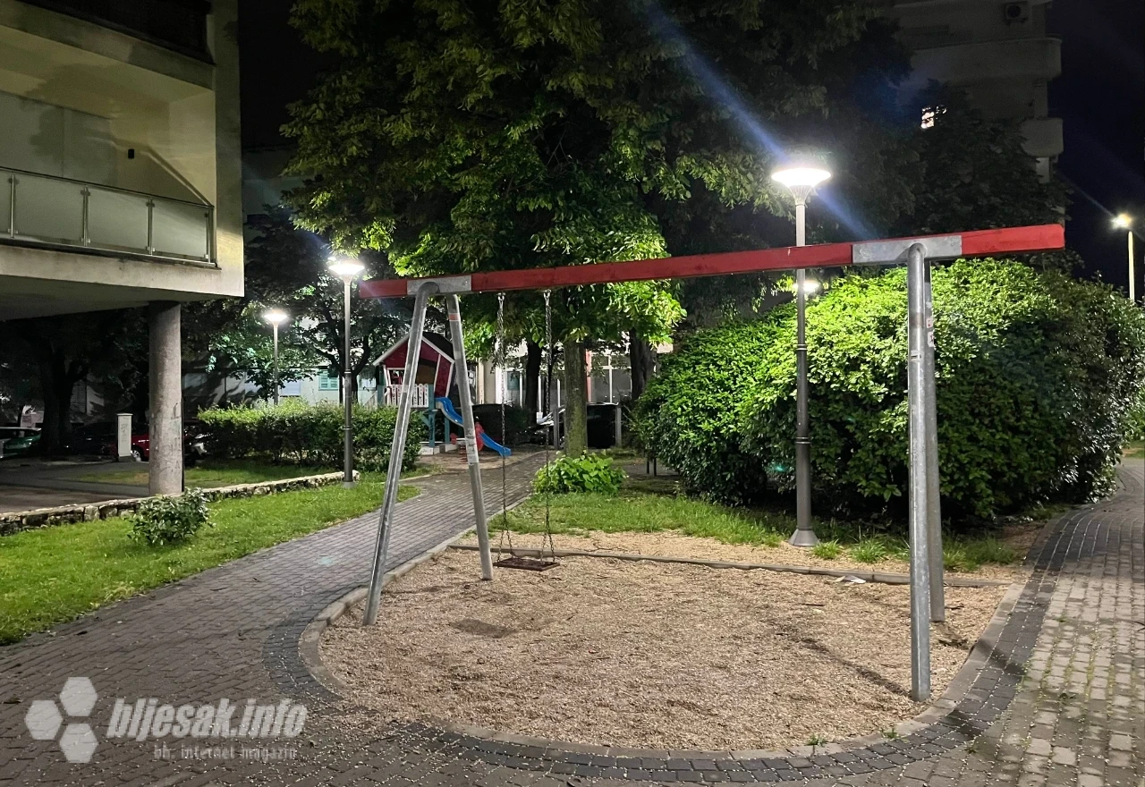 Park za djecu u Ulici Huse Maslića