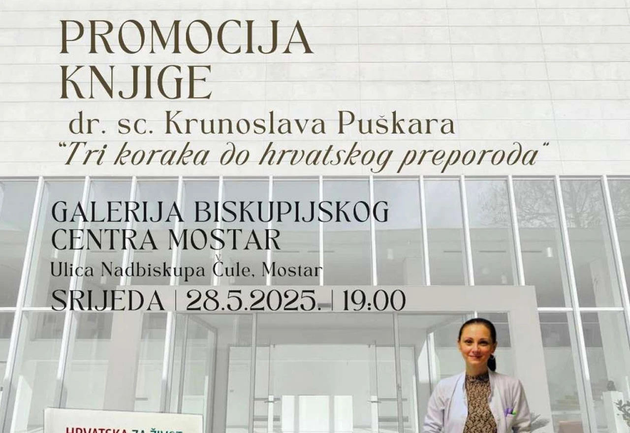''Tri koraka do hrvatskog preporoda'' – promocija knjige dr.sc. Puškara