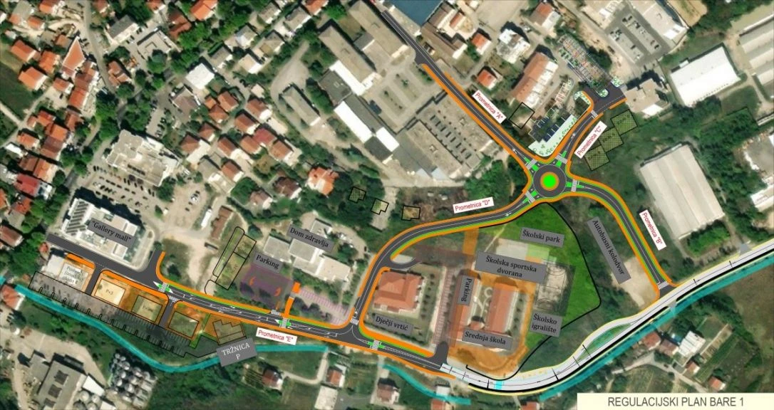 Čitluk gradi nove prometnice, kružni tok i dva parkinga