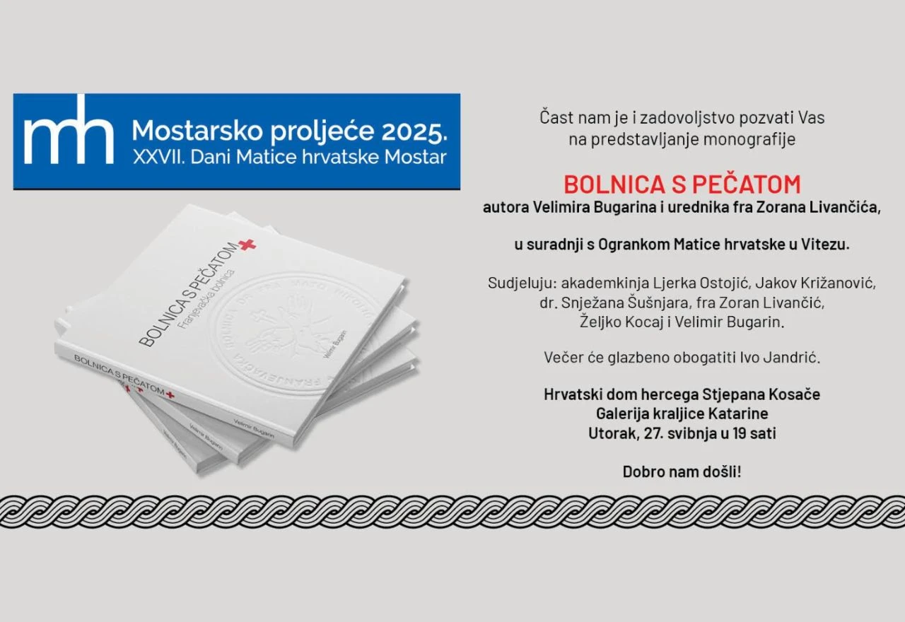 Predstavljanje knjige Bolnica s Pečatom