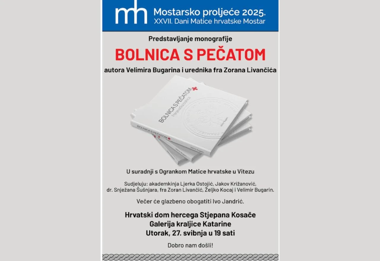 Predstavljanje knjige Bolnica s Pečatom
