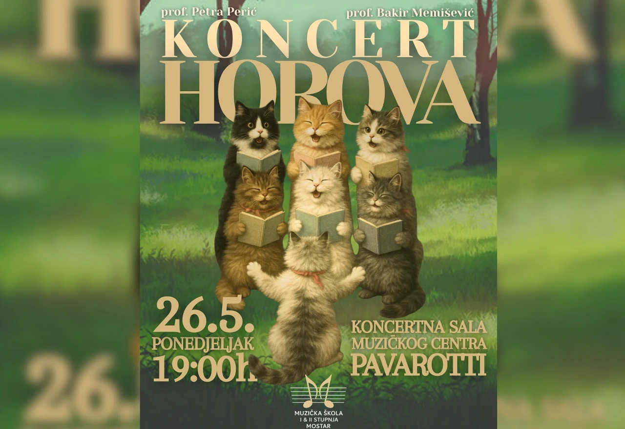 Koncert zborova Muzičke škole Mostar