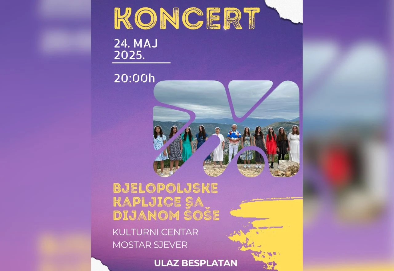 Prvi samostalni koncert zbora "Bjelopoljske kapljice"