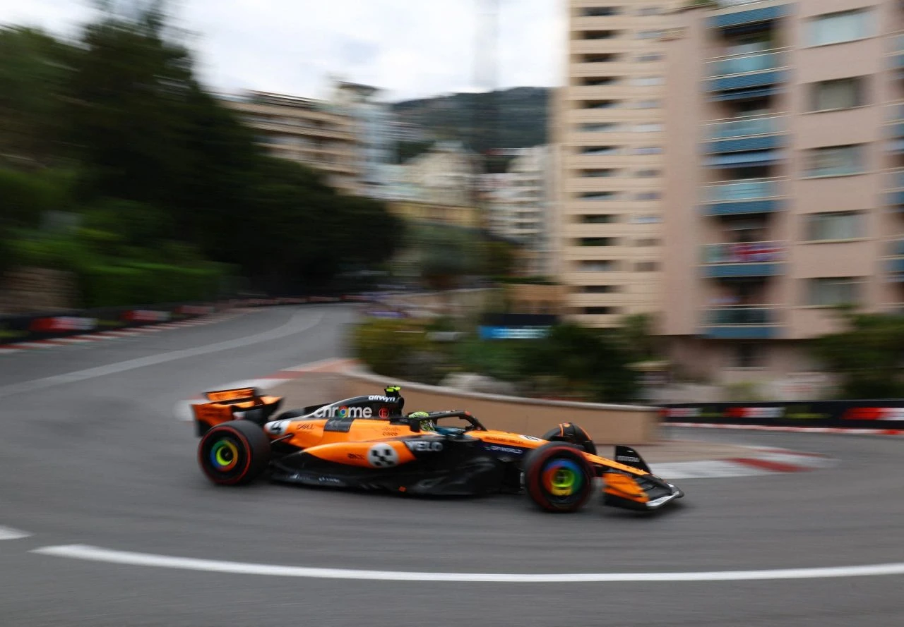 Vozač McLarena, Lando Norris starta prvi u Monacu